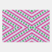 すべての目的抽象芸術の折り返し紙 ラッピングペーパーシート (正面2)