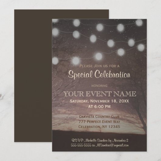 すべての目的 |日の入 招待状 (正面/裏面)