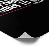すべての目覚めSヒットにターン – Donald Trump ポスター (角)