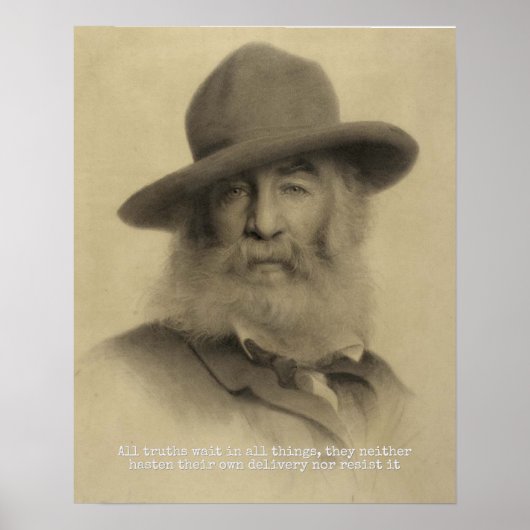 すべての真理は、すべてのものの中で待機感動的引用文 ポスター (正面)