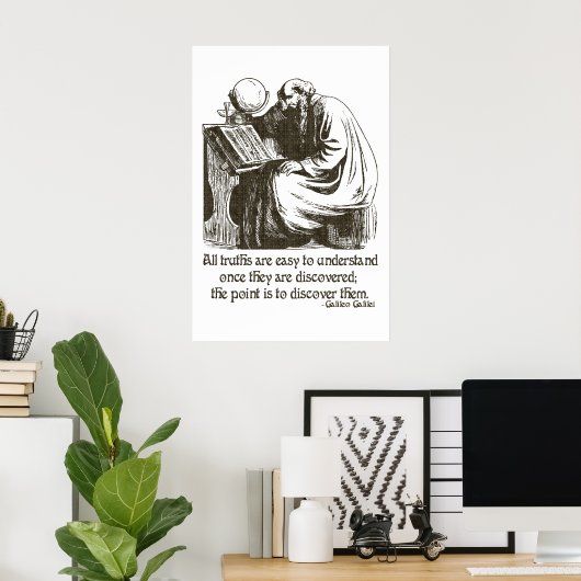 すべての真理 ポスター (ホームオフィス)