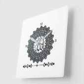 すべての瞬間が大切 Wall Clock スクエア壁時計 (傾斜)