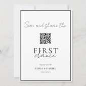 すべての瞬間のQRコー結婚ド写真の共有をキャプチャ (正面)