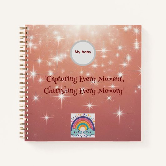 すべての瞬間をキャプチャし、すべてのメモリを大切にする ノートブック (正面)