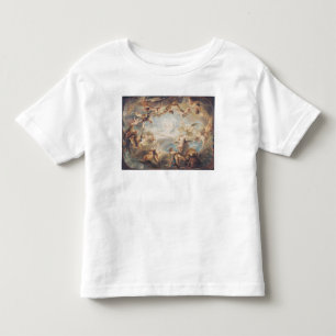 すべての神上のキューピッド、1752年の勝利 トドラーTシャツ