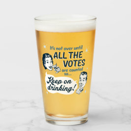 すべての票をカウント |ガラス |レトロ おもしろい タンブラーグラス