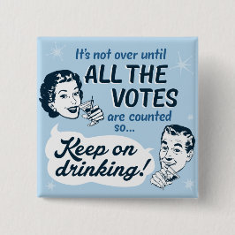 すべての票をカウント |ボタン |レトロ おもしろい 缶バッジ