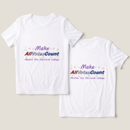 すべての票を有効にしましょう Tシャツ
