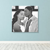 すべての私の人生 キャンバスプリント (インサイチュ (ウッドフロア))