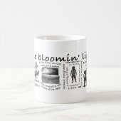 すべての私の咲く生命 コーヒーマグカップ (中央)