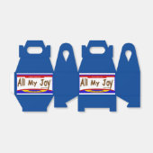 すべての私の喜び主の好意の箱 フェイバーボックス (折り畳みなし)