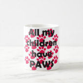 すべての私の子供は足を持っています コーヒーマグカップ (中央)