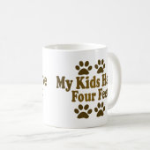 すべての私の子供は4つの足を持つ コーヒーマグカップ (正面右)
