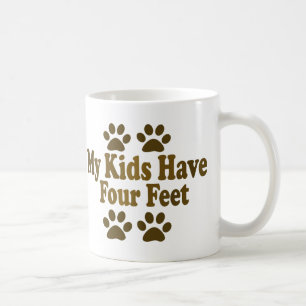 すべての私の子供は4つの足を持つ コーヒーマグカップ