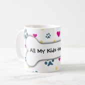 すべての私の子供子供は足を持っています マグカップ (正面左)
