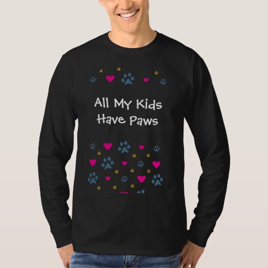 すべての私の子供子供は足を持っています Tシャツ (正面)