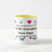 すべての私の孫孫は足を持っています マグカップ (中央)