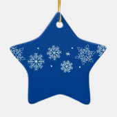 すべての移植カスタマイズ年のクリスマス セラミックオーナメント (裏面)