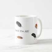 すべての等足動物のマグカップをキャッチする コーヒーマグカップ (正面右)