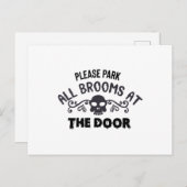 すべての箒をドアに置いて ポストカード (正面/裏面)