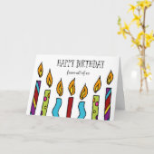 すべての米国カードからのハッピーバースデー カード (黄色い花)