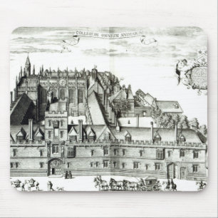 すべての精神大学、オックスフォード大学1675年 マウスパッド