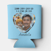 すべての素晴らし子供の後ろにパパIのカスタム写真 缶クーラー (裏面)