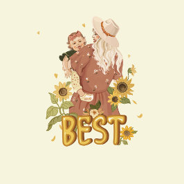 "すべての素晴らし時間の母ボホスタイル" クッション