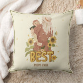 "すべての素晴らし時間の母ボホスタイル" クッション (ブランケット)