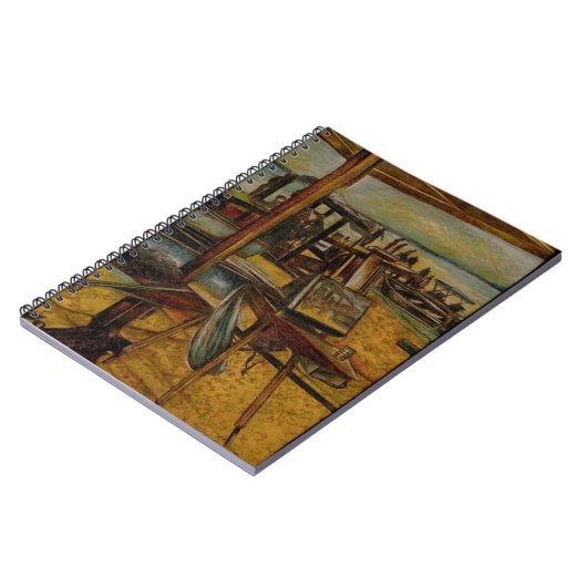 すべての素晴らし絵画はワンブラシストークで始まる ノートブック (左側)