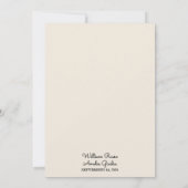 すべての素朴フィエスタフローラスペインのバラ結婚ズ 招待状 (裏面)