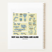 すべての細菌が細菌形態学と同じではない プランナー手帳 (裏面)