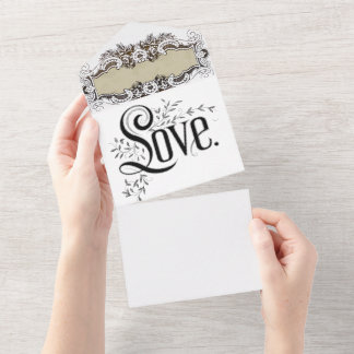 すべての結婚式の招待 オールインワン招待状