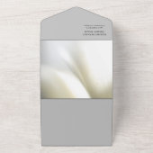 すべての結婚式の招待 オールインワン招待状 (外側)