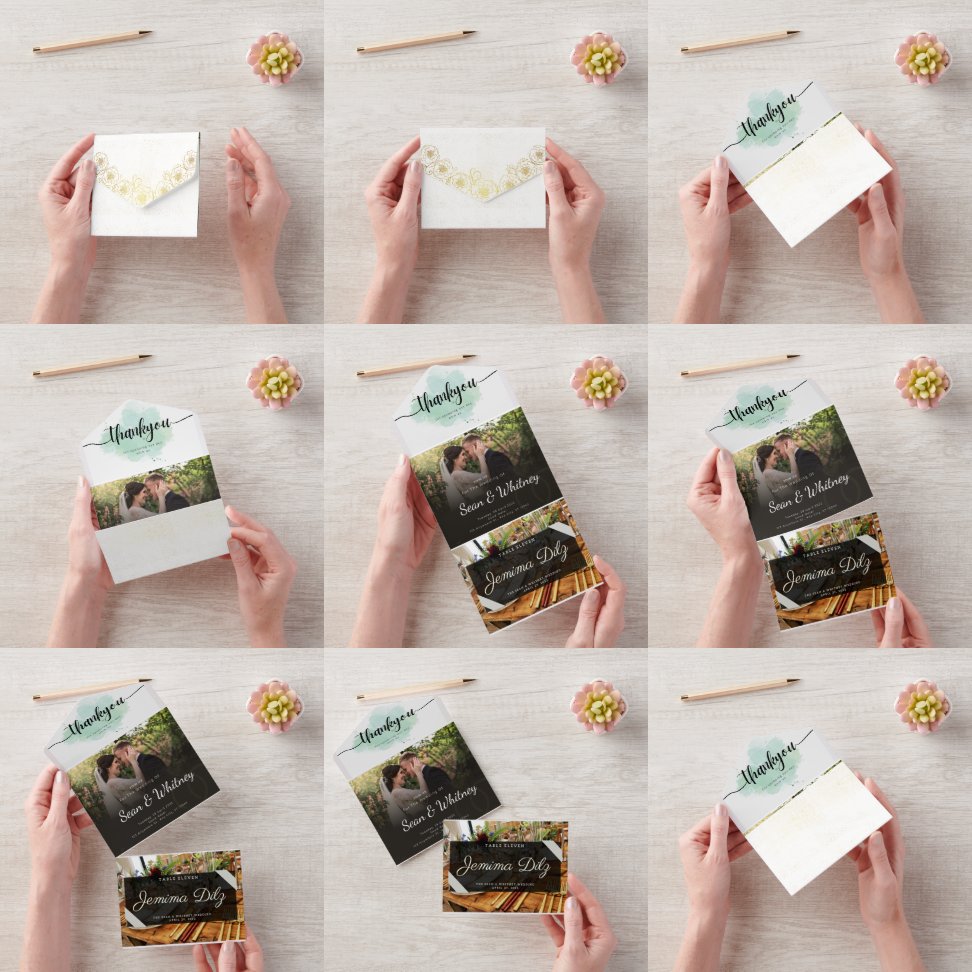 すべての結婚式の招待 オールインワン招待状