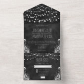 すべての結婚式の招待 オールインワン招待状 (内側)