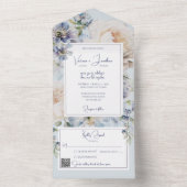 すべての結婚式の招待 オールインワン招待状 (内側)