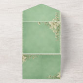 すべての結婚式の招待 オールインワン招待状 (外側)