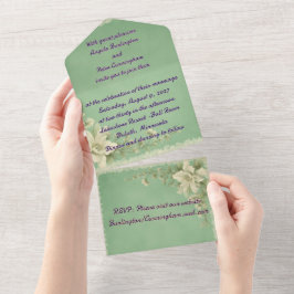 すべての結婚式の招待 オールインワン招待状