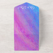 すべての結婚式の招待 オールインワン招待状 (外側)