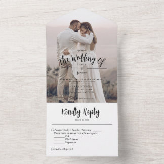 すべての結婚式の招待 オールインワン招待状