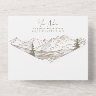 すべての結婚式の招待 オールインワン招待状