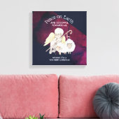 すべての羊飼いに対する地上の平和と親善 キャンバスプリント (インサイチュ (リビング))