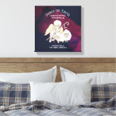 すべての羊飼いに対する地上の平和と親善 キャンバスプリント (インサイチュ (寝室))