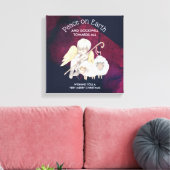 すべての羊飼いに対する地上の平和と親善 キャンバスプリント (インサイチュ (リビング))