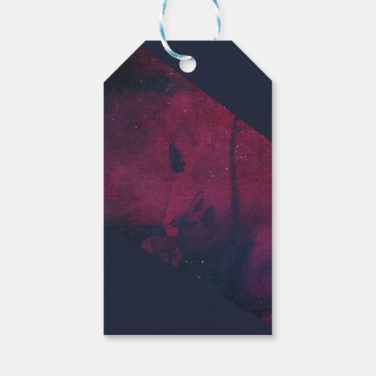 すべての羊飼いに対する地上の平和と親善 ギフトタグ (裏面)