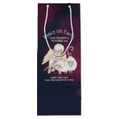 すべての羊飼いに対する地上の平和と親善 ワインギフトバッグ (裏面)