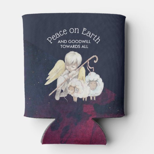 すべての羊飼いに対する地上の平和と親善 缶クーラー (裏面)