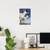 すべての羊、オヴィスダリ、エウェと子羊 ポスター (ホームオフィス)