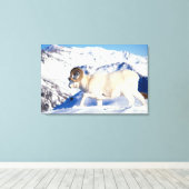 すべての羊、オヴィスダリ、フルカールラム キャンバスプリント (インサイチュ (ウッドフロア))